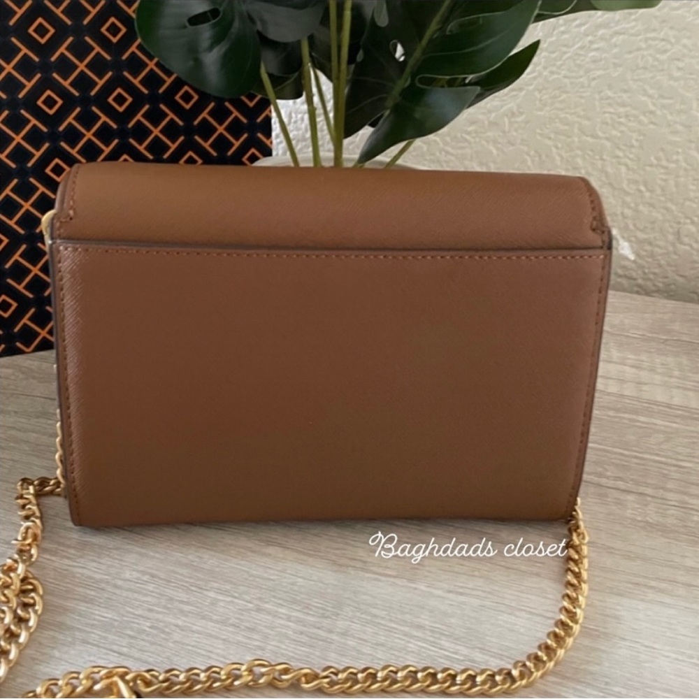 New,Tory Burch emerson chain crossbody wallet - Picture 9 of 10